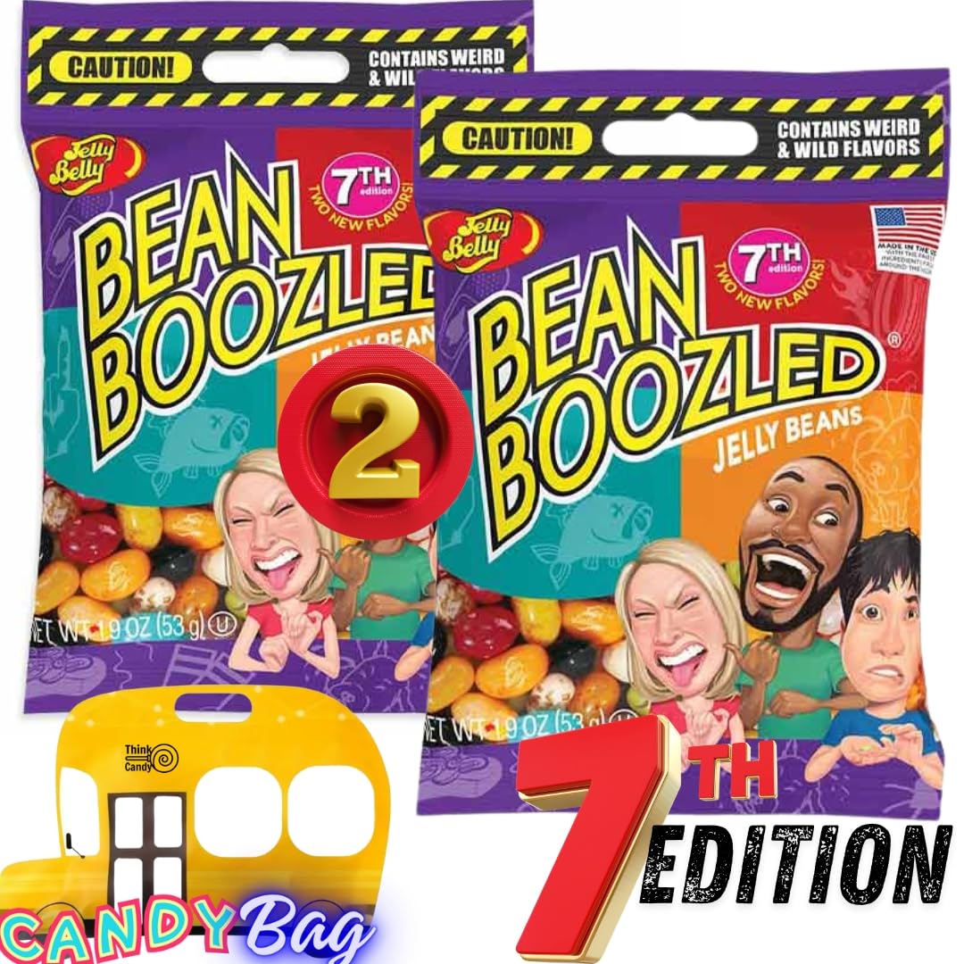 Amazon.com: Bean Boozled 7th Edition Jelly Beans, Pack of 2 (7th